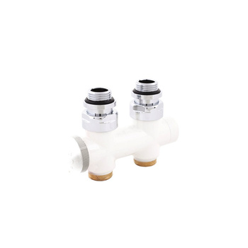 H3000-TS - figura prosta, do instalacji jednorurowych Design - chrom