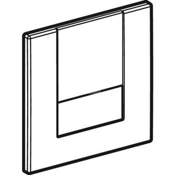 Płytka przykrywająca Geberit Tango: Chrom błyszczący