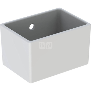 Gipsowy zlew Geberit Publica, dolna część: 25x21x35cm,