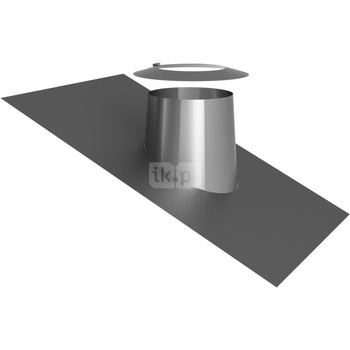 Przejście przez dach 16-25st. z płaszczem ołowianym i kołnierzem fi130mm