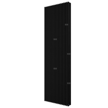 Grzejnik c.o. VIVAT 2 VIV2-160/18C31 dolne/50 czarny/black mat