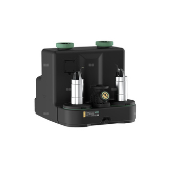 Wilo-DrainLift SANI-XL.21/T540/1-CEE hermetyczna pompownia ścieków, swobodny przelot kuli 44 mm