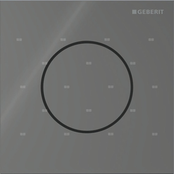 Przycisk uruchamiający Geberit typ 40 do systemu spłukiwania pisuarów z pneumatycznym uruchamianiem spłukiwania, okrągły: Lava