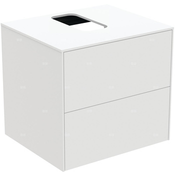 Szafka pod umywalkę 602x505x550 mm, 2 szuflady - CONCA