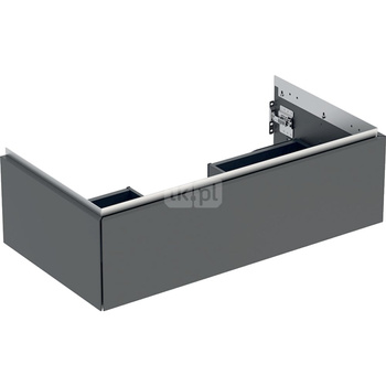 Szafka pod umywalkę Geberit ONE, z jedną szufladą: Szerokość umywalki=90cm, Lava / Lakierowany matowy