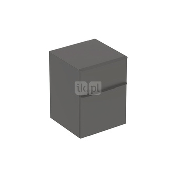 Geberit Smyle Square Szafka boczna, B45cm, H60cm, T47cm, z dwoma szufladami, lava