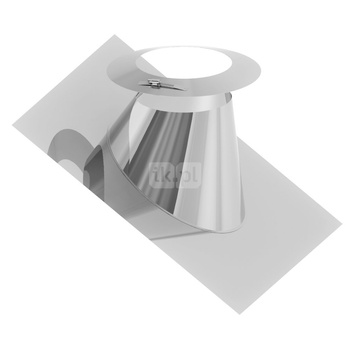 Przejście dachowe 26-35st. aluminiowe z kołnierzem fi100mm