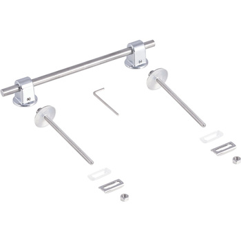 Zestaw zawiasów Geberit z wałkiem zawiasów, do deski sedesowej, mocowanie od góry