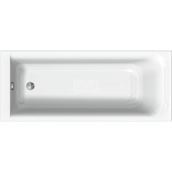 Wanna prostokątna Koło Rekord, z nogami 150x70cm