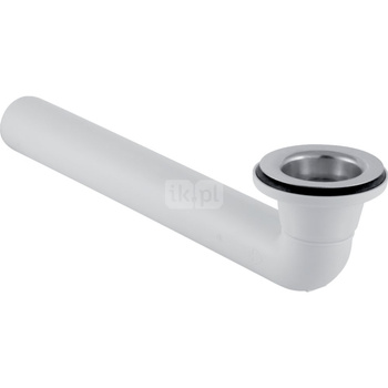 Kolano przyłączeniowe Geberit 90' z zaworem zestawu odpływowego, do syfonu podtynkowego do umywalki