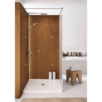 Brodzik akrylowy kwadratowy płaski 100x100x4, spad 2%