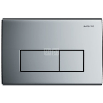 Przycisk uruchamiający Geberit Kappa50 do spłukiwania dwudzielnego: Chrom błyszczący