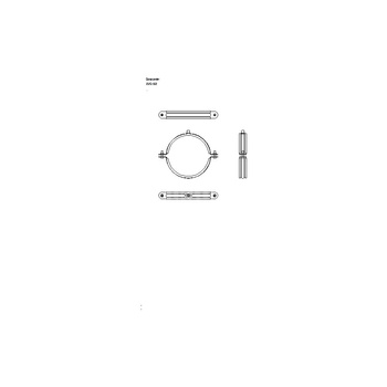 Obejma mocująca NICZUK UWG 160 mm