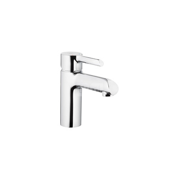 Bateria umywalkowa stojąca KFA Armatura ANGELIT click clack, chrom, montaż blat / otwór na baterię