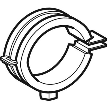 Obejma rury odpływowej DuofixBasic BI