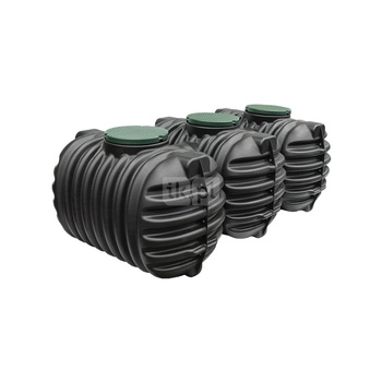 CRISTAL TRIO zbiornik podziemny 7950 /8400L z pokrywami D600