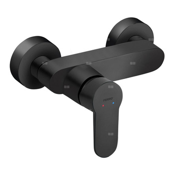 NOSTRIS bateria natryskowa, bez zestawu, czarna