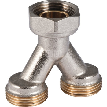 Rozdzielacz przepływu Geberit z Eurokonus: G3/4" niklowany