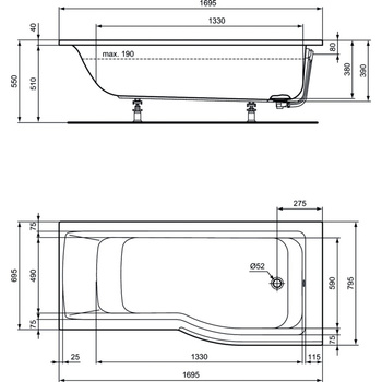 CONNECT AIR WANNA 170X80 RH