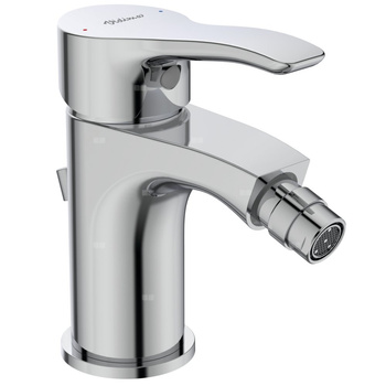 Bateria bidetowa 50x134x132 mm, wylewka 96 mm 9 l/min (3 bary), z korkiem spustowym - SEVA S