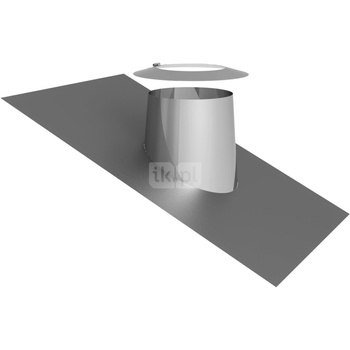 Przejście dachowe 16-25st. z płaszczem ołowianym i kołnierzem fi160mm