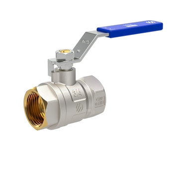 SENA VA30 zawór kulowy Ni-Free, 3/4''GW x 3/4''GW, niebieska dźwignia INOX