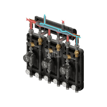 Brygada 3D+ 8333 (KRE, 3 x VTA322, pompy DN25 DAB/LFP)