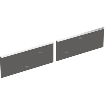 Zestaw frontów szuflad do szafki pod umywalkę podwójną GEBERIT iCon, kol. lava szer.1200 mm