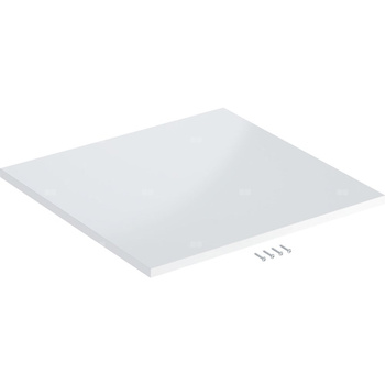 Płyta przykrywająca Geberit iCon do szafki bocznej: Biały / Lakierowany na wysoki połysk