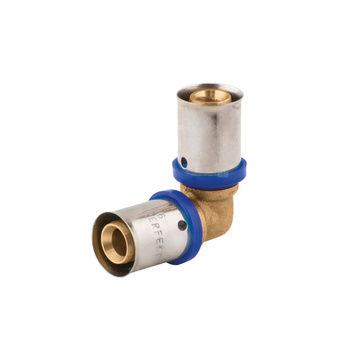 Kolano PERFEXIM 736, mosiądz, 16 (zz x zz)