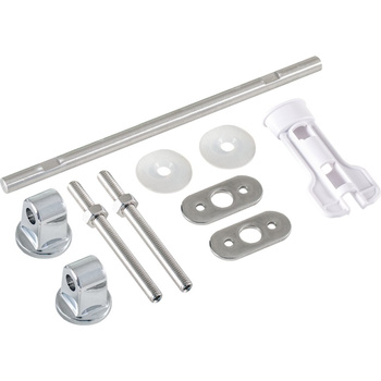 Zestaw zawiasów Geberit z wałkiem zawiasów, do deski sedesowej, mocowanie od dołu