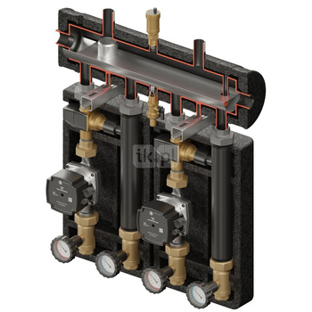 Kompania PRO 373 (SKE 2DC+ 55kW, 2 x VTA322, pompy DN25 Grundfos)