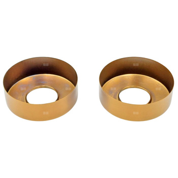 Rozety do baterii do deszczowni, baterii wannowej, baterii natryskowej Neri/ Hurin, miedź