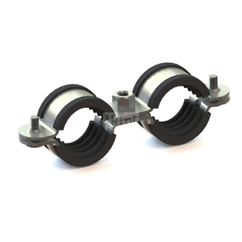 Obejma mocująca podwójna NICZUK NUDG 15-18 mm 3/8 (pasywacja)