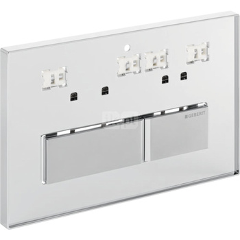 Przycisk uruchamiający Geberit Sigma50, przedni, uniwersalny, prostokątny