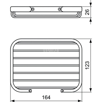CONNECT KOSZYK METALOWY NA MYDŁO