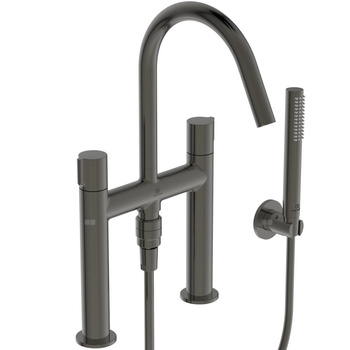 Bateria wannowo-natryskowa montowana na brzegu 230x419 mm, wylewka 190 mm 17.0 l/min (3 bar) - JOY