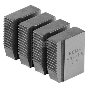 Noże gwintujące M 32 x 1,5, Zestaw REMS