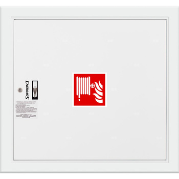 Hydrant DN 25 FIT wnękowy, wąż 30 m, zamek patent, RAL 9003