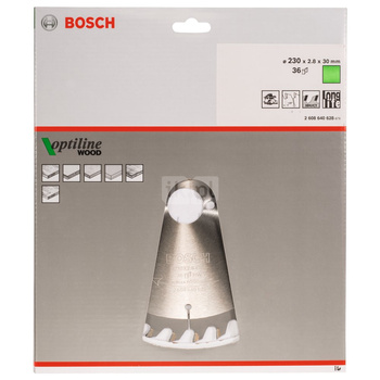 Tarcza pilarska Optiline Wood PIŁA TARCZ.-H OPTI 230X2.8X30Z36