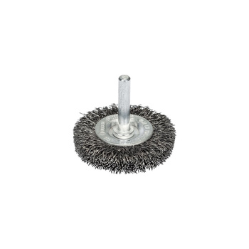 Druciane szczotki tarczowe do wiertarek drut falisty, 75 mm