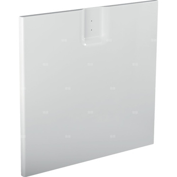 Front szuflady Koło Twins do szafki pod umywalkę kompaktową z jedną szufladą: Biały, Szerokość umywalki=50cm