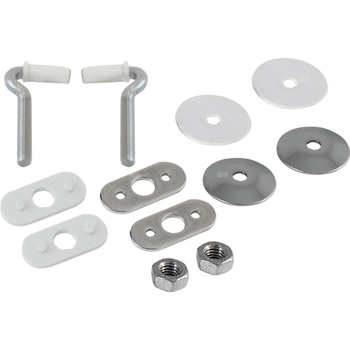 Zestaw zawiasów Geberit do deski sedesowej Bambini, mocowanie od dołu (2 szt.)