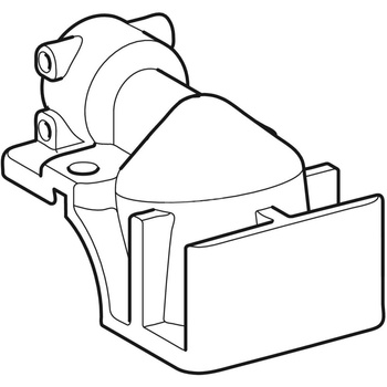 Uchwyt regulatora strumienia Geberit, do baterii umywalkowej Brenta