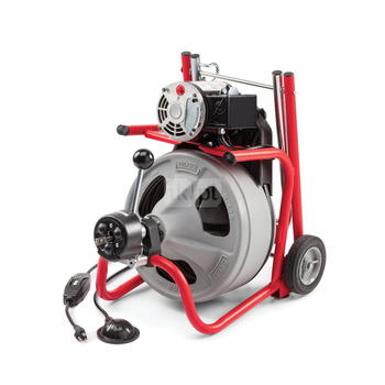 Maszyna bębnowa K - 400 do czyszczenia odpływów o średnicy 1 1/2" - 4" (30 - 110 mm)