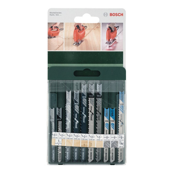 10-częściowy zestaw brzeszczotów do wyrzynarek, chwyt U U 19 BO, U 1 AO, U 111 C) U 111 D, U 144 D, U 101 B, U 101 D, U 18 G, U