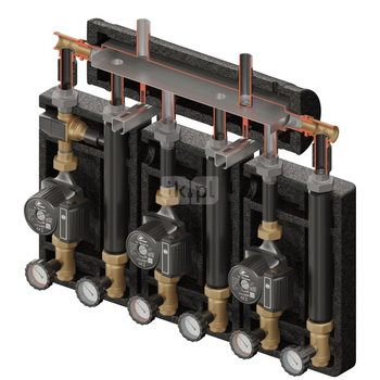 Brygada PRO 3D+ 8003 (KRE, 2xUNI, VTA322, pompy DN25 DAB/LFP)