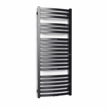 CONCEPT Grzejnik łazienkowy Sydney 1710/500, 730W, czarny mat, podł. ZS