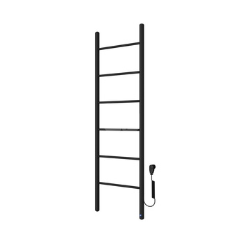 Grzejnik elektryczny (suszarka) INSTAL-PROJEKT PRIMAVERA ELECTRO, wym. 1120/400 mm, kolor czarny mat, moc 87 W