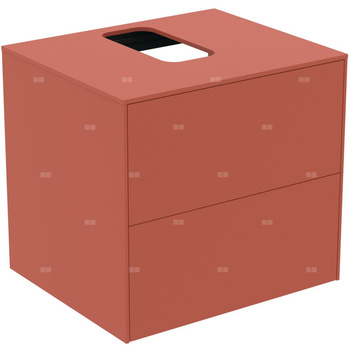 Szafka pod umywalkę 602x505x550 mm, 2 szuflady - CONCA